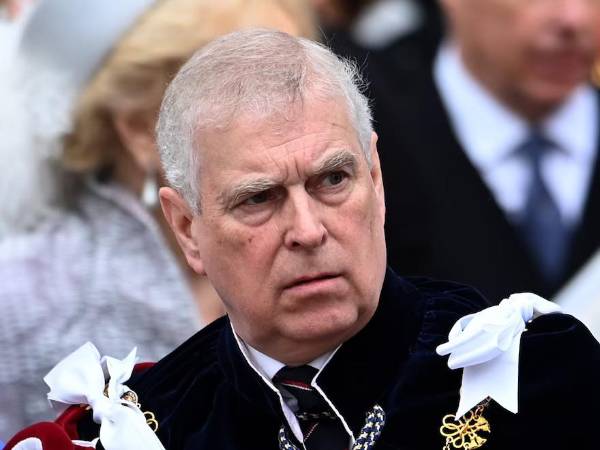Imagen de archivo del príncipe Andrés, hermano del rey Carlos III.