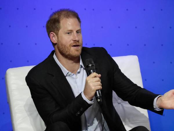 El Príncipe Harry en una foto de archivo.