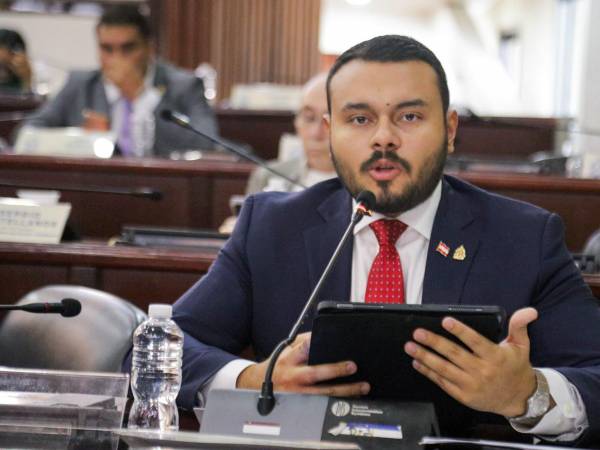 Alex Berríos, diputado liberal por el departamento de Cortés.