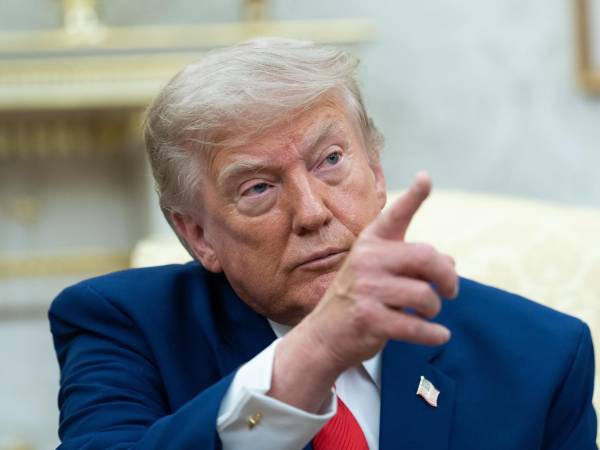 Fotografía de archivo de Donald Trump. EFE/EPA/AARON SCHWARTZ / POOL