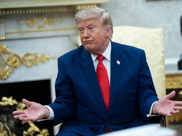El presidente Donald Trump en imagen de archivo. EFE/EPA/AARON SCHWARTZ / POOL