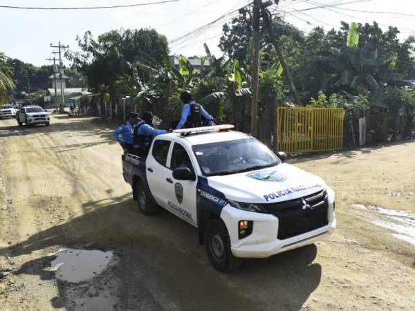 La Policía Nacional instaló un destacamento permanente en la aldea Crique Las Marías de Tela, Atlántida, donde se registró la desapareciendo de 23 personas.