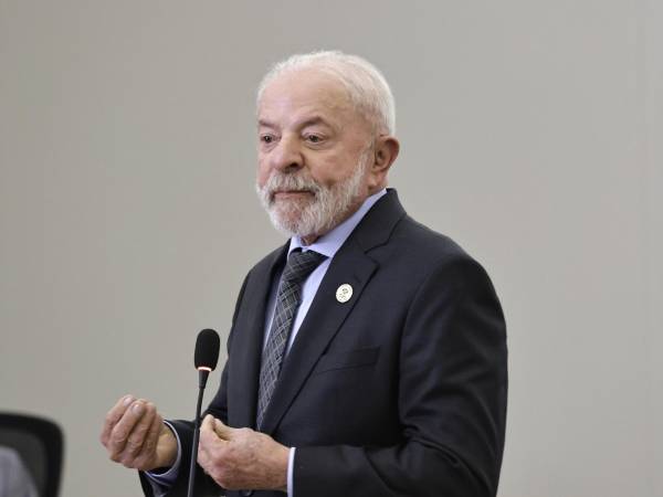 El presidente Luiz Inácio Lula da Silva en la cumbre del G20.