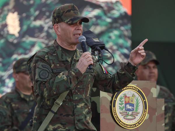 El ministro de Defensa de Venezuela, Vladimir Padrino López.
