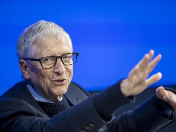 En la imagen de archivo, cofundador de Microsoft y empresario estadounidense Bill Gates. EFE/EPA/GIAN EHRENZELLER