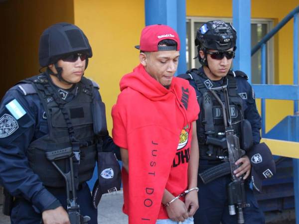 Abner Estrada, hondureño acusado por Estados Unidos de tráfico de fentanilo.