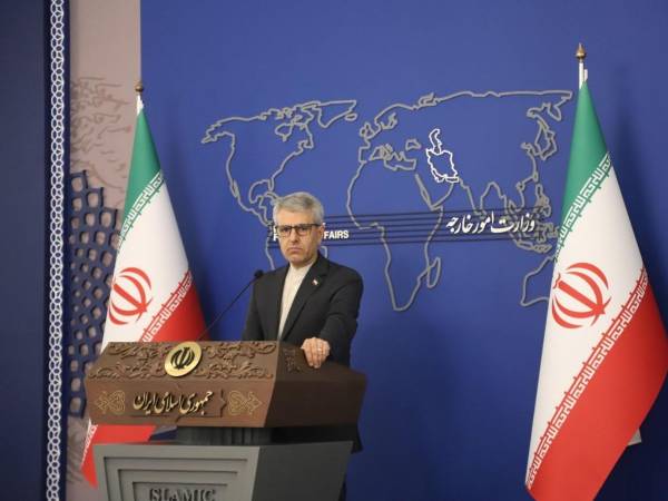 El portavoz del Ministerio de Asuntos Exteriores de<b> Irán</b>, <b>Ismail Bagaei.</b>