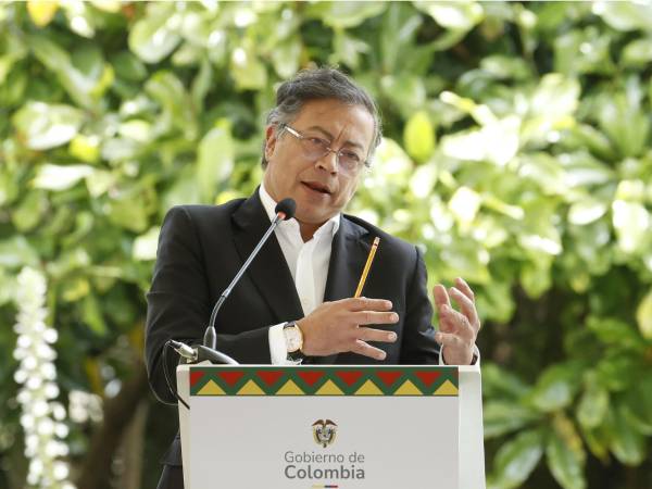 Fotografía de archivo del presidente de Colombia, Gustavo Petro.