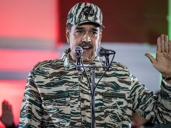 El presidente de Venezuela, Nicolás Maduro, habla durante un acto este 7 de enero de 2025 en Caracas (Venezuela). EFE/ Miguel Gutiérrez