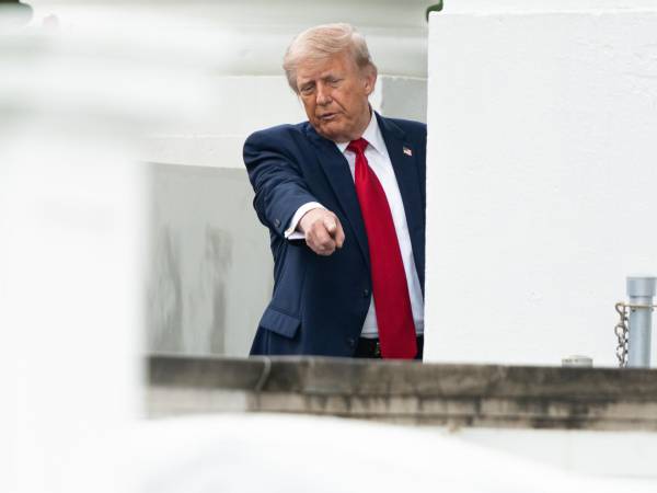 Trump en una fotografía de archivo.