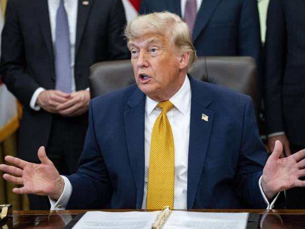 El presidente de Estados Unidos, Donald Trump.