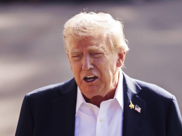 El presidente de Estados Unidos, Donald Trump, durante un evento oficial.