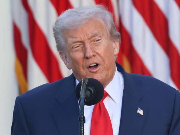 Imagen del presidente de EE. UU., Donald Trump. EFE/ Octavio Guzmán ARCHIVO