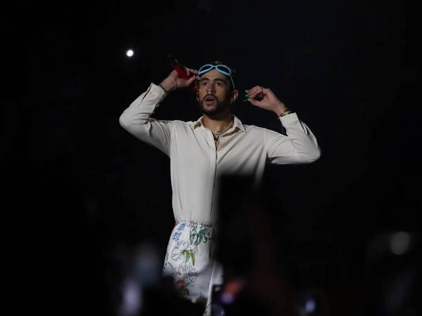 El cantante puertorriqueño, Bad Bunny.