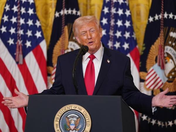 El mandatario ha mantenido un discurso positivo sobre el estado de la guerra<b>.</b>