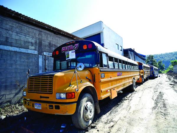 Los conductores estuvieron sin operar ayer.