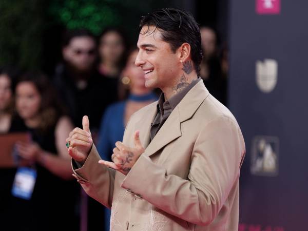 Fotografía de archivo, tomada el pasado 19 de febrero, en la que se captó al cantante urbano colombiano Maluma, en Miami.