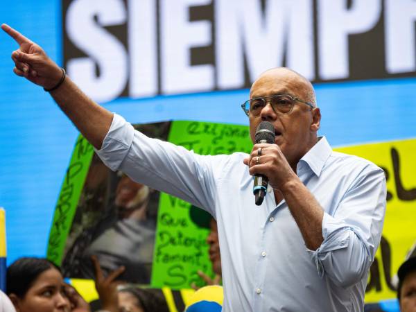 El presidente de la Asamblea Nacional (AN, Parlamento) de Venezuela, Jorge Rodríguez, en una fotografía de archivo.