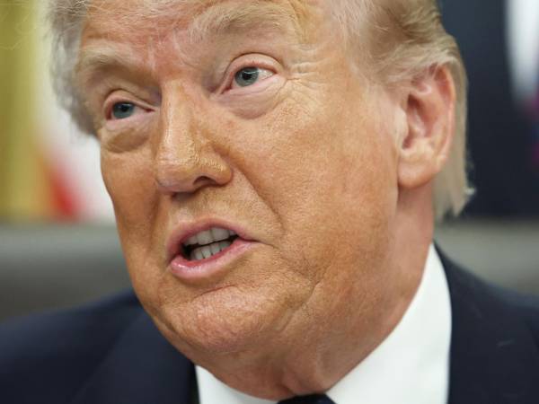 Imagen de archivo del presidente Trump.