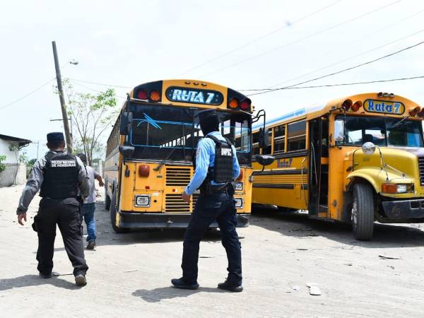 La ruta 7 en San Pedro Sula ha paralizado operaciones al menos tres veces en el año por la extorsión.