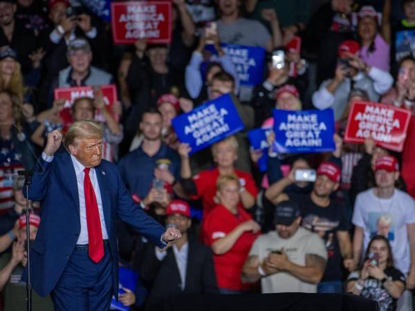 El expresidente estadounidense, Donald Trump.