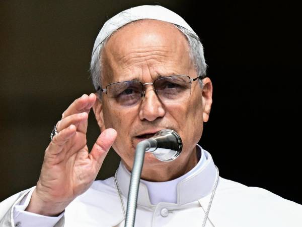 Imagen de archivo del papa León XIV.