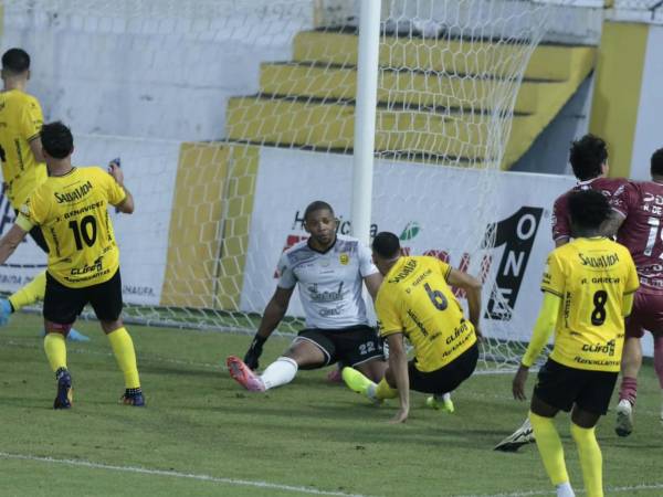Motagua consiguió el empate antes del descanso en San Pedro Sula.
