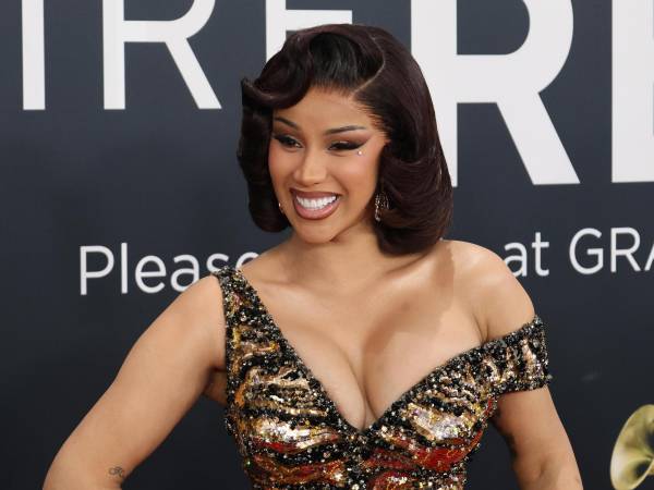 Fotografía de archivo de la rapera estadounidense Cardi B. EFE/ Octavio Guzmán