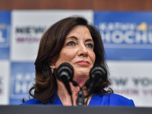 La gobernadora de Nueva York, Kathy Hochul.