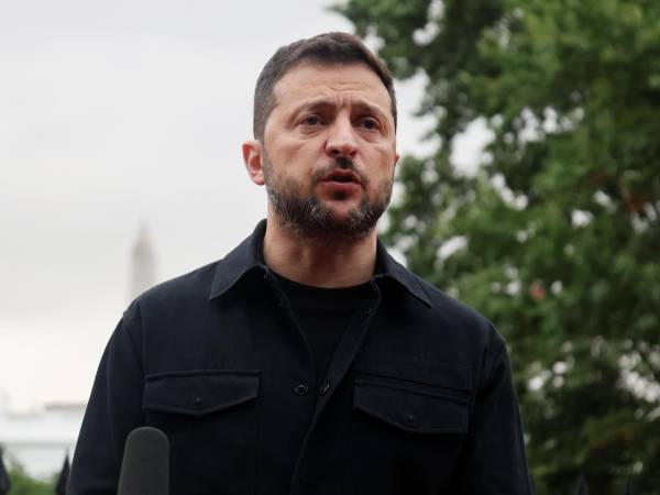 El presidente de Ucrania, Volodímir Zelenski, en una foto de archivo.