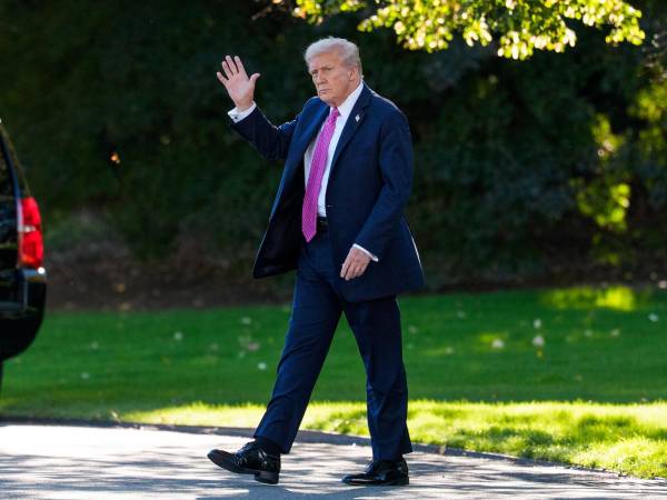 El presidente Donald Trump en una fotografía de archivo.