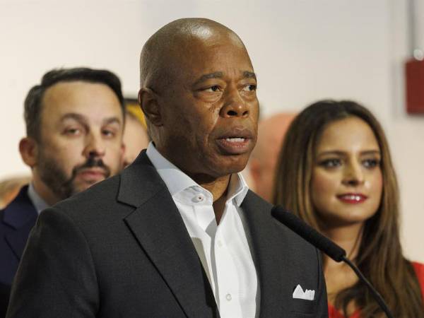 Alcalde de Nueva York, Eric Adams.