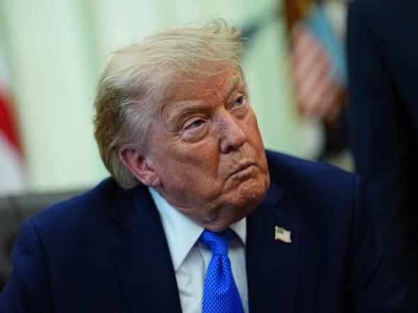 El presidente Donald Trump en imagen de archivo. EFE/EPA/Aaron Schwartz / POOL
