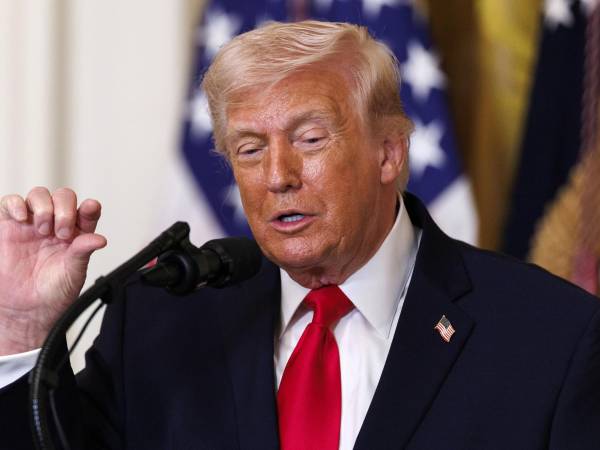 El presidente de EE.UU., Donald Trump.