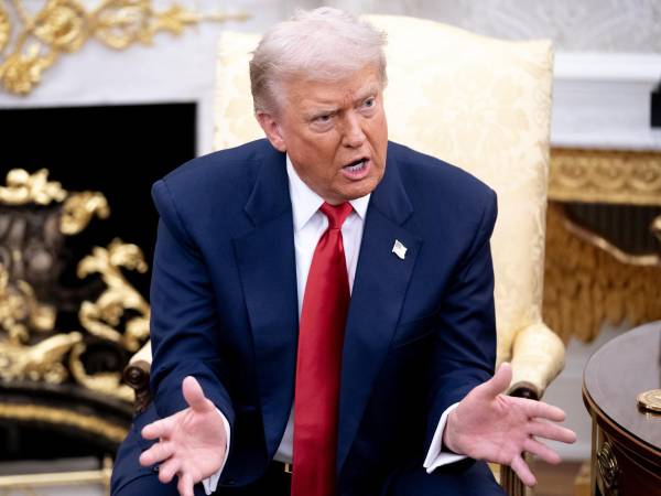 Fotografía del presidente de los Estados Unidos, Donald Trump.