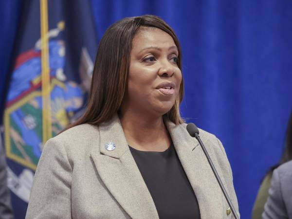 Letitia James, fiscal general de Nueva York.
