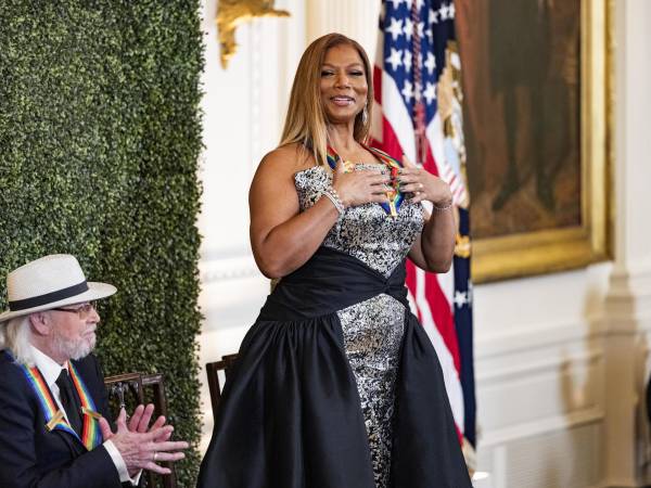 La cantante y actriz estadounidense Queen Latifah.