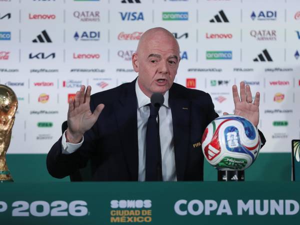 Imagen de archivo de Gianni Infantino, presidente de la FIFA. EFE/Isaac Esquivel/Archivo