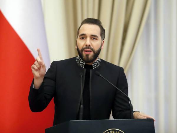Foto de archivo del presidente de El Salvador, Nayib Bukele. EFE/ Rodrigo Sura