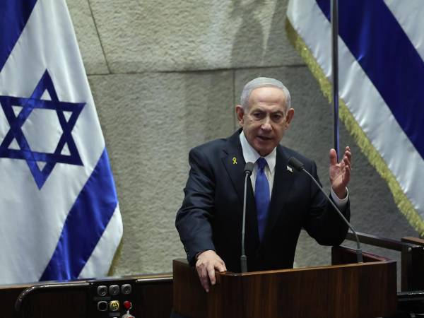 Imagen de archivo del primer ministro israelí, Benjamín Netanyahu.