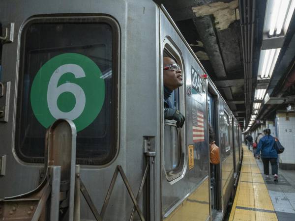El ataque tuvo lugar cuando el tren entraba en esta estación de Manhattan. Archivo. EFE/ Ángel Colmenares