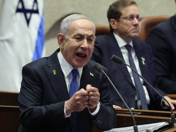 Imagen del primer ministro israelí, Benjamín Netanyahu.