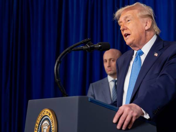 El presidente de Estados Unidos, Donald Trump.