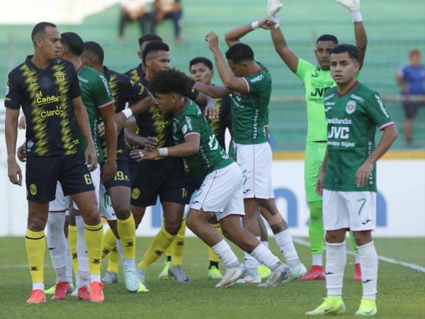 Los verdolagas han tenido para abrir el marcador en el derbi sampedrano.