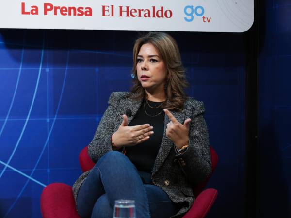 María Antonieta Mejía, diputada y candidata a designada presidencial por el Partido Nacional.