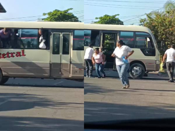 Video del momento en que asaltante mata a un ayudante de bus