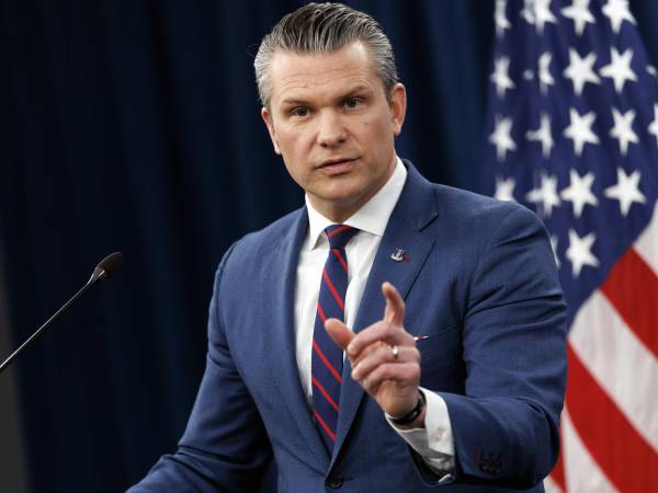 Pete Hegseth, secretario de Guerra de Estados Unidos.