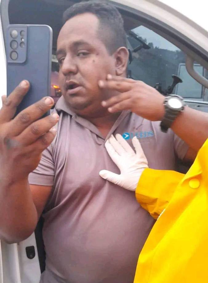 Darwin Ramón Maldonado Villeda es originario de La Masico, Atlántida y trabaja para transportes Martínez.