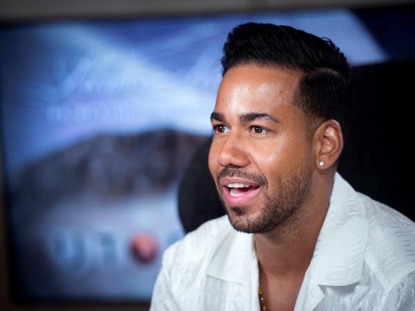 El cantante nacido en Nueva York, pero de origen dominicano, Romeo Santos.