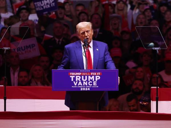 El expresidente estadounidense y candidato republicano Donald Trump.